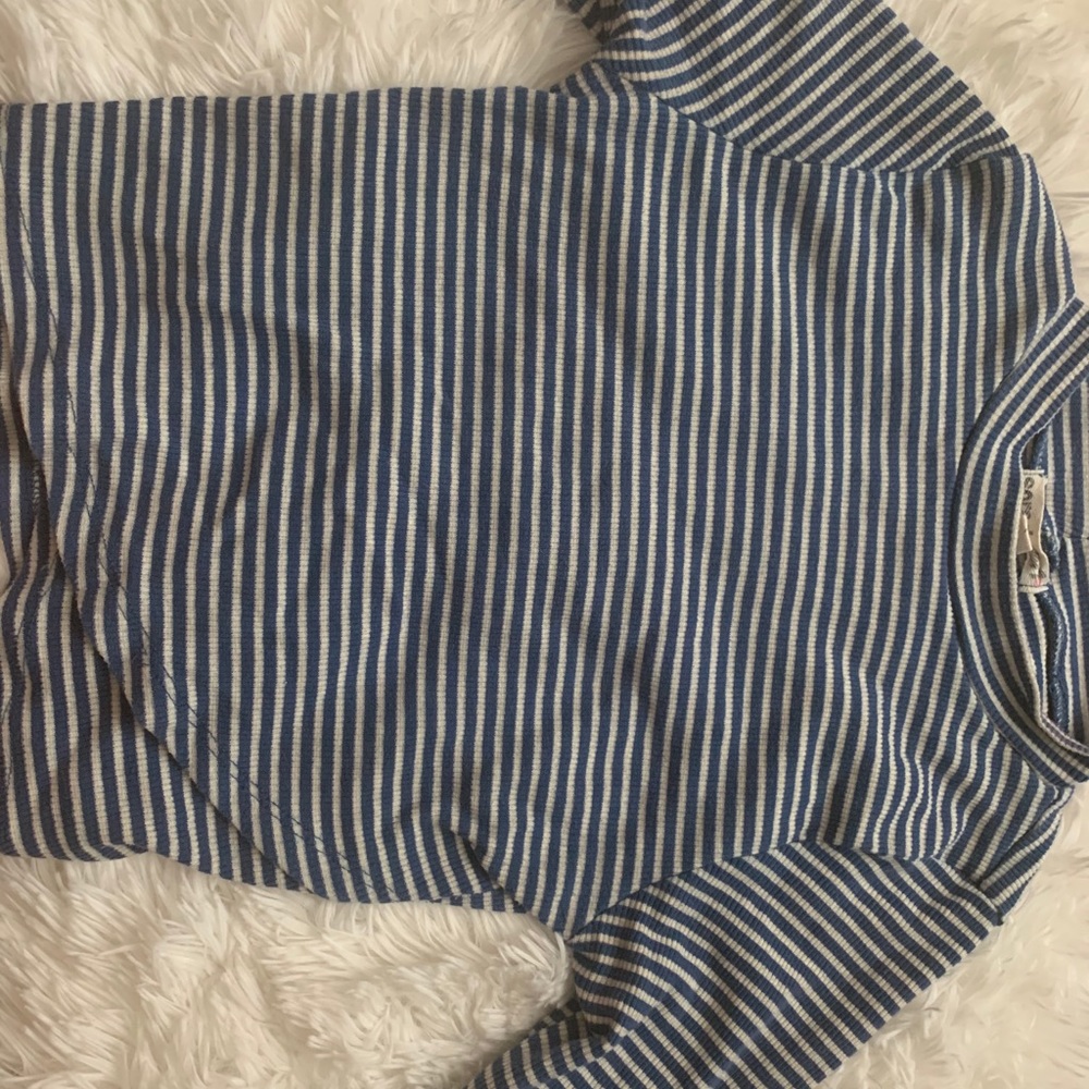 Striped Cropped Top